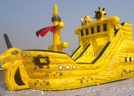 ক্রেজি এন জনপ্রিয় পাইরেট কিডস Inflatable জল স্লাইড কিডস জন্য inflatable নৌকা জল স্লাইড