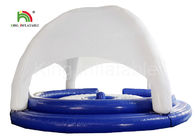 কাস্টমাইজড 8 * 5 মি জলরোধী Inflatable জল খেলনা তাঁবু কভার সিই SGS EN71 সঙ্গে