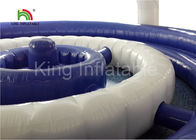 কাস্টমাইজড 8 * 5 মি জলরোধী Inflatable জল খেলনা তাঁবু কভার সিই SGS EN71 সঙ্গে