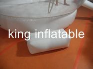 কাস্টম ক্লিয়ার পিভিসি বুদ্বুদ বেলুন Airtight বেস সঙ্গে Inflatable স্নো গ্লোব তাঁবু