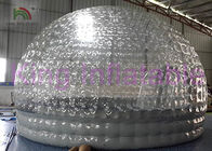 বাড়ির পিছনের দিকের উঠোন / পার্ক / ক্যাম্পিং / ভাড়া জন্য জল প্রতিরোধী Inflatable বুদ্বুদ তাঁবু