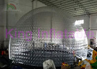 গুম কাস্টম Inflatable বুদ্বুদ তাঁবু, সামগ্রিক স্বচ্ছ Inflatable ইয়ার তাঁবু