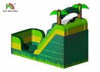 সবুজ বিনোদন পার্ক বাণিজ্যিক গ্রেড Inflatable প্রাপ্তবয়স্ক শুকনো স্লাইড কাস্টম লোগো