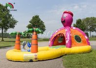 ক্রান্তীয় সাগর inflatable বাউন্সার কম্বো সুইমিং পুল নিজস্ব আকার