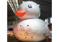 0.9 মিমি প্লাটো পিভিসি বড় inflatable জল খেলনা / পুলের জন্য ভাসমান ব্লক আপ হাঁস