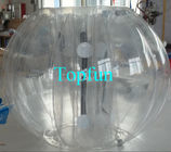 স্বচ্ছ শরীরের Inflatable বাম্পার বল / 1.00 মিমি বেধ পিভিসি বল