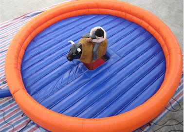 ব্যালান্স Inflatable স্পোর্টস গেম কাউবয়েস জন্য গরু ঝাঁকনি বৃত্তাকার গোলাকার